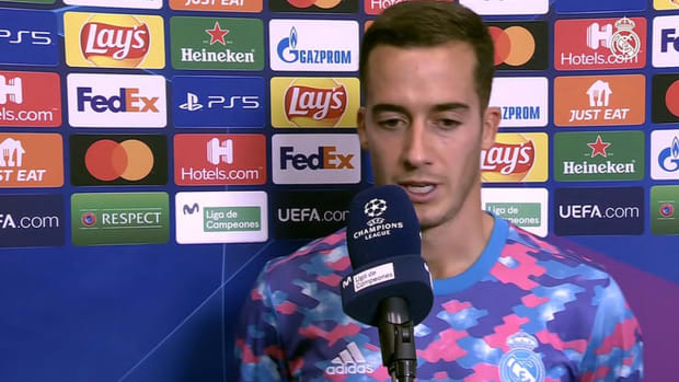Lucas Vázquez: 'There are no easy games in the Champions League'