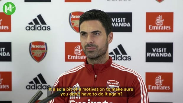 Arteta: It hurts not seeing Arsenal in Europe