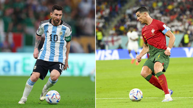 Argentina’s Lionel Messi and Portugal’s Cristiano Ronaldo.