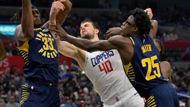 Indiana Pacers Los Angeles Clippers Myles Turner Ivica Zubac