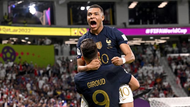 Kylian Mbappe and France are onto the World Cup quarterfinals