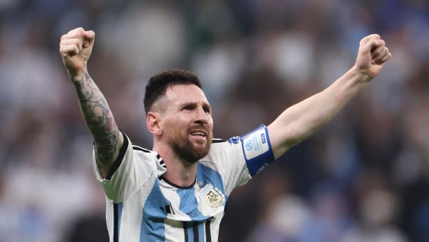 Argentina captain Lionel Messi pictured during the 2022 FIFA World Cup final