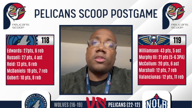 Postgame: Pelicans vs Timberwolves