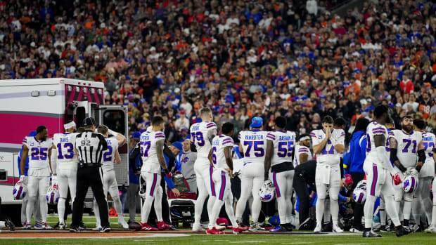 Jugadores de Bills reaccionas a lesión de Damar Hamlin