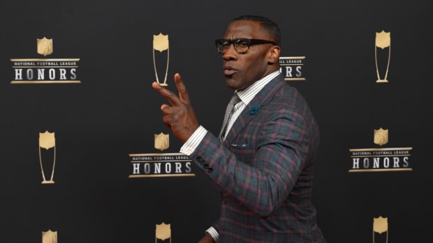 FS1’s Shannon Sharpe at NFL Honors.