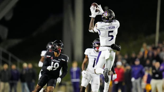 former East Carolina safety (2019-2022) - transferred to UCF for 2023