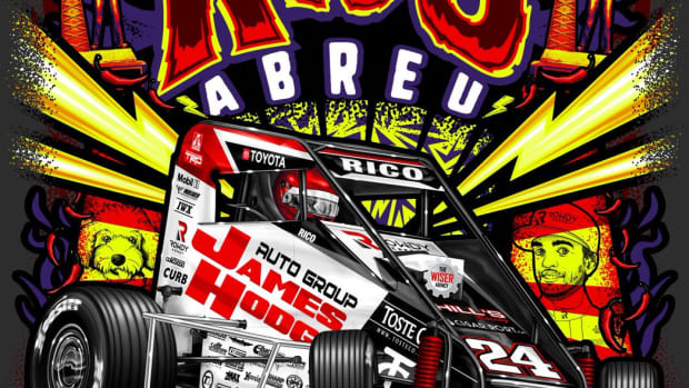 Rico Abreu cartoonish logo