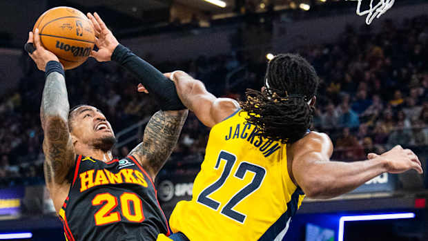 Isaiah Jackson John Collins Indiana Pacers Atlanta Hawks