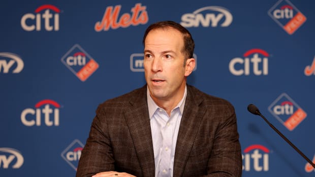 New York Mets general manager Billy Eppler discussing pitching options.