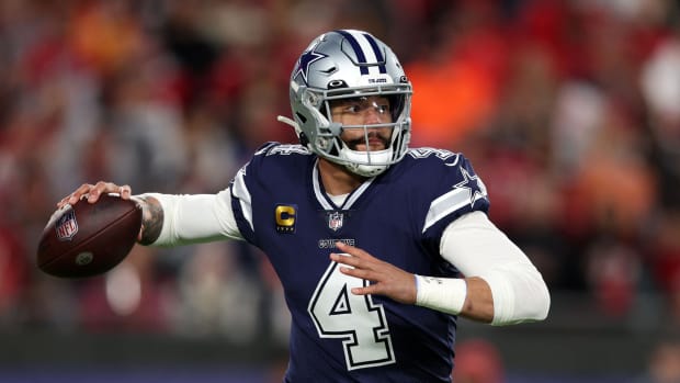 Cowboys quarterback Dak Prescott leads Dallas into the divisional playoffs against the 49ers.