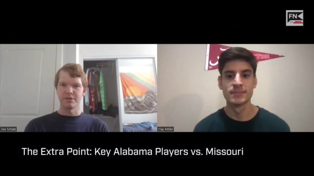 The Extra Point  Key Alabama Players vs  Missouri