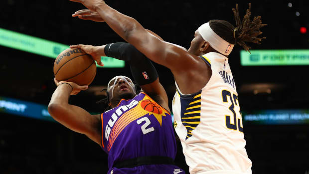 Myles Turner Josh Okogia Indiana Pacers Phoenix Suns