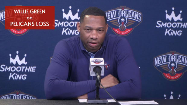Pelicans vs. Heat Postgame Interviews with Willie Green and Dyson Daniels