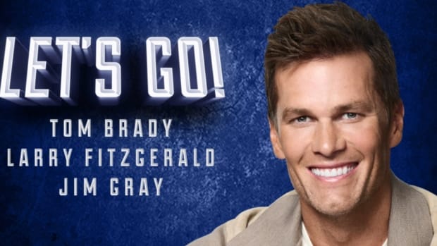 ‘Let’s Go!’ podcast with Tom Brady, Larry Fitzgerald and Jim Gray