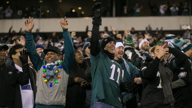 The Lincoln Financial Field crowd is a big advantage for the Eagles