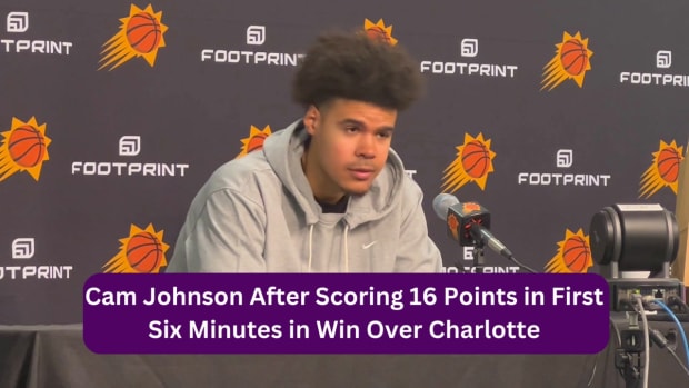 Cam Johnson After Scoring 16 Points in First Six Minutes in Win Over Charlotte