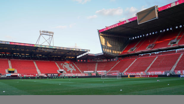 A photo taken in 2019 showing a general view of De Grolsch Veste, home of FC Twente