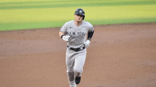 New York Yankees OF Clint Frazier hits home run