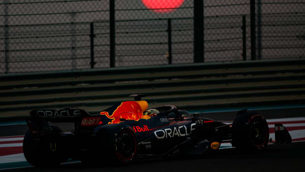 Red Bull F1 during post-season 2022 testing
