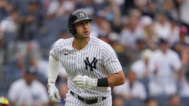New York Yankees OF Joey Gallo hits home run