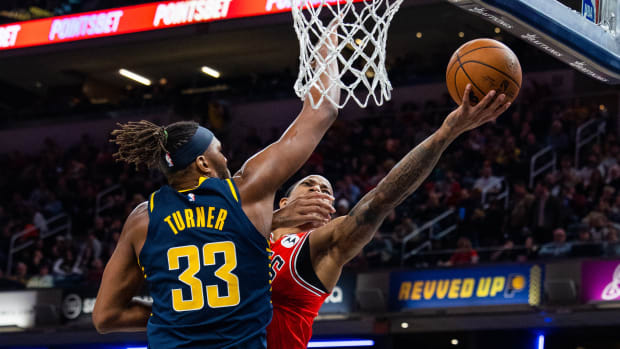 Myles Turner Indiana Pacers Chicago Bulls