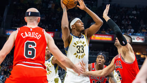Myles Turner Indiana Pacers Chicago Bulls