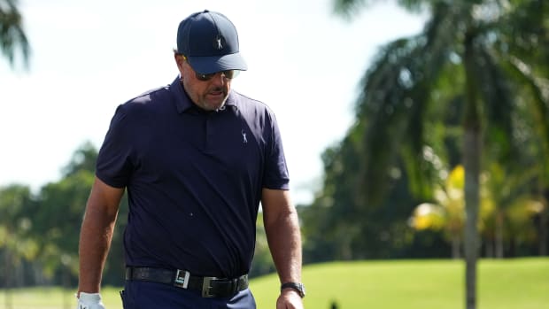 Phil Mickelson is back for more LIV Golf action this year and his team is so blah.