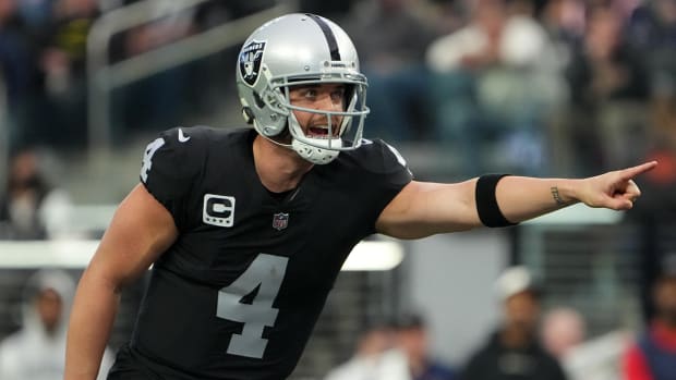Derek Carr signed with the Saints in free agency.
