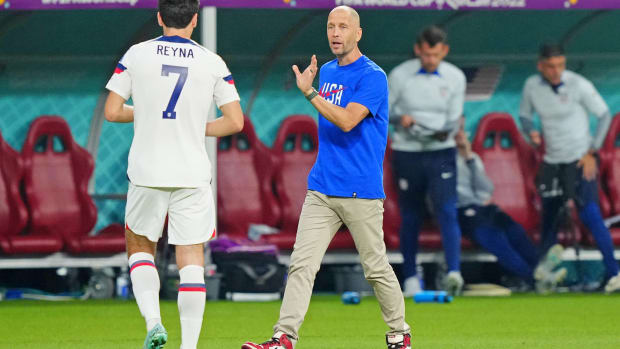 Gregg Berhalter at the World Cup