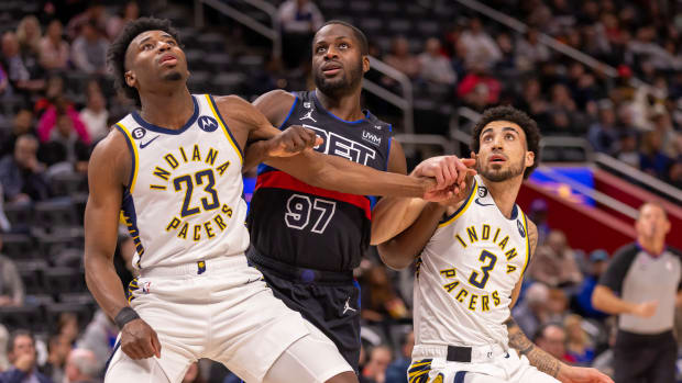 Indiana Pacers Detroit Pistons Chris Duarte Aaron Nesmith