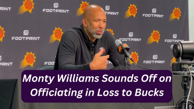 Phoenix Suns Coach Monty Williams Frustrated With Officiating in Loss to Milwaukee Bucks