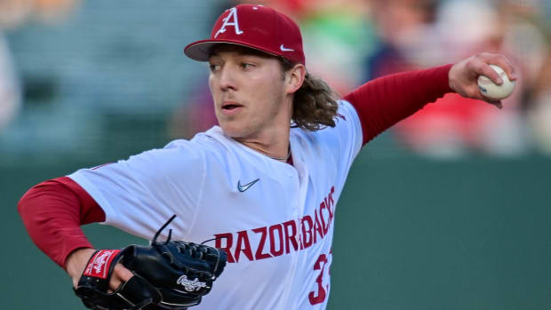 Hagen Smith pitching against Auburn to open SEC play on Friday.