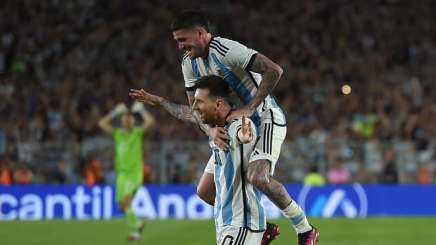 Lionel Messi marcó gol de tiro libre en el amistoso de Argentina ante Panamá
