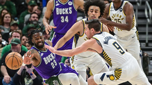 Indiana Pacers T.J. McConnell Milwaukee Bucks Wesley Matthews