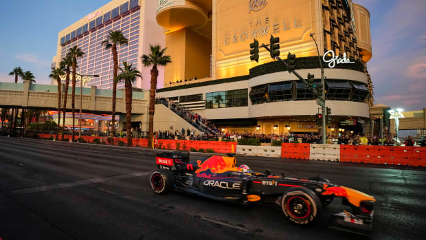 Oracle Red Bull Racing, Sergio Perez, F1, Formula One, Las Vegas Grand Prix