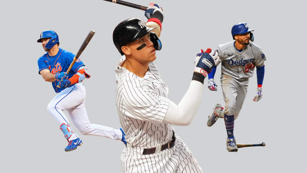 Pete Alonso, Aaron Judge, Mookie Betts