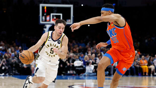 Indiana Pacers Oklahoma City Thunder T.J. McConnell