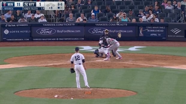 Yankees Utility Player Made Bad Team History With 38-MPH Eephush Pitch