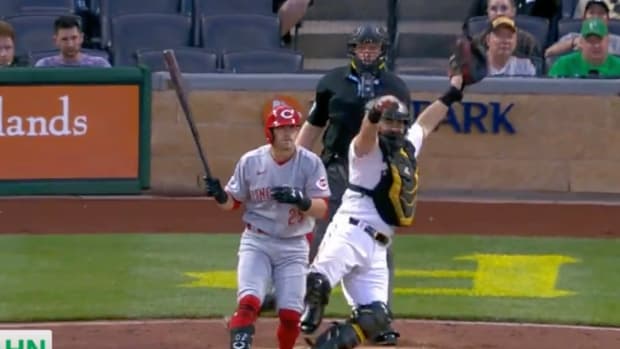MLB Fans Ripped Pirates Catcher After His Awful Flop Was Rewarded by Ump
