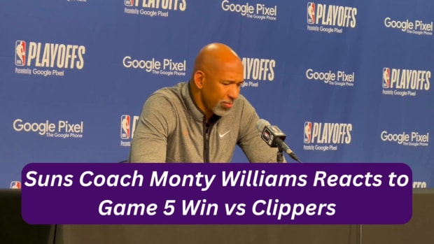 Suns Coach Monty Williams Reacts to Game 5 Win vs Clippers