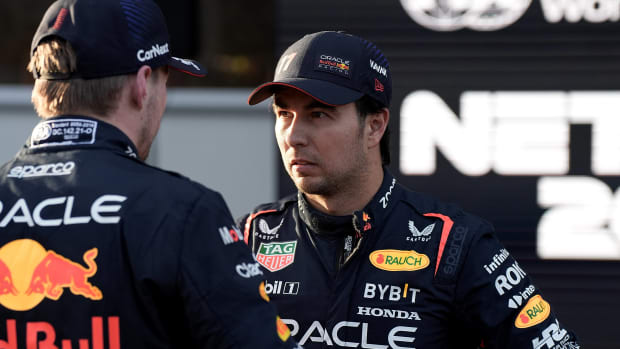 Checo Pérez y Max Verstappen saldrán tercero y segundo respectivamente en la carrera del domingo del GP de Azerbaiyán