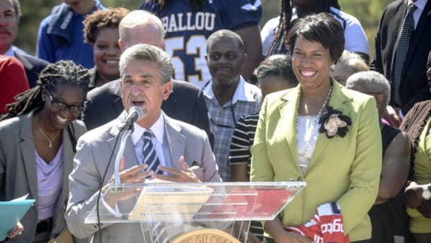 Ted Leonsis and Muriel Bowser