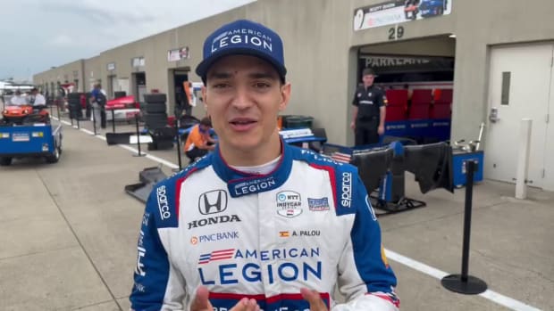 Check out what Alex Palou had to say after winning Saturday's GMR Grand Prix at Indianapolis. Photo and videos courtesy IndyCar.