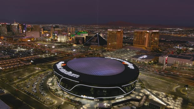 Allegiant Stadium in Las Vegas