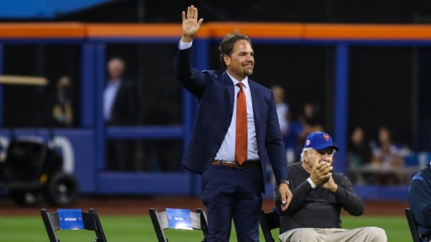New York Mets Legend Mike Piazza Congratulates Matt Harvey on
