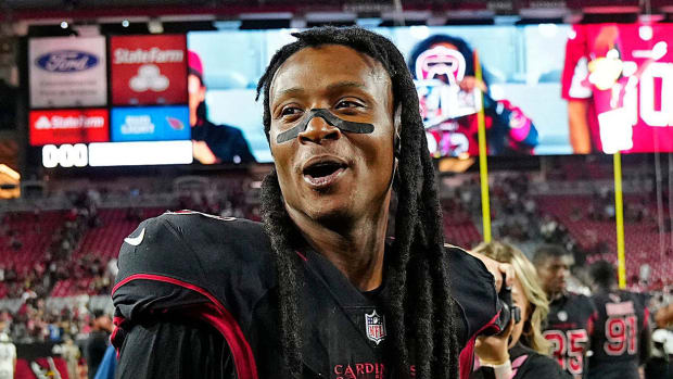 Wide receiver DeAndre Hopkins from a 2022 game with the Arizona Cardinals