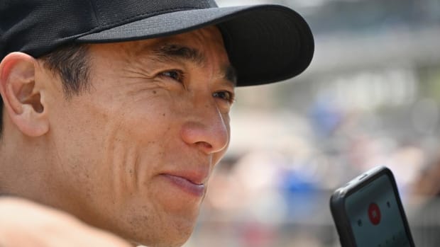 Can Takuma Sato earn his third Indy 500 win in the last seven years? Photo courtesy IndyCar.