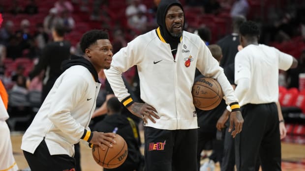 Udonis Haslem gets rocking chair for final regular season game