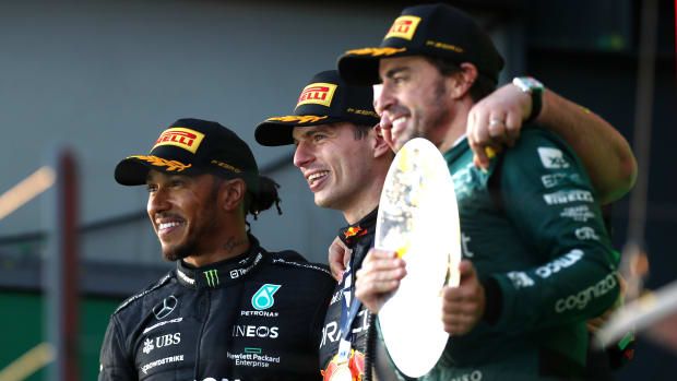 Lewis Hamilton - Max Verstappen - Fernando Alonso