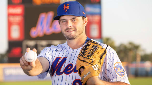 New York Mets pitcher Grant Hartwig